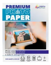 Comprar Papel Fotográfico Papira Tamaño Carta  Acabado Glossy Brillante - Hojas Blancas De Alta Calidad - Ideal Para Impresiones Profesionales Y Proyectos Creativos - Paquete Con 50 Hojas