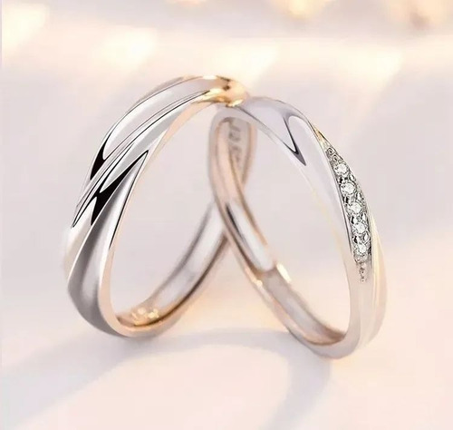Imagen 3 de 9 de Anillos De Para Parejas, Mujeres Y Hombres De Favorito
