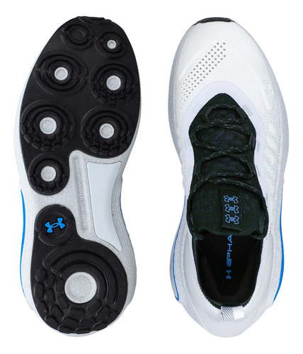 Tenis Under Armour Casual Phantom 4 Hombre 3027593-105 Blanc