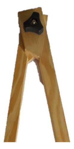 Compas De Madera Para Pizarron Escolar Con Porta Tiza Con Punzon