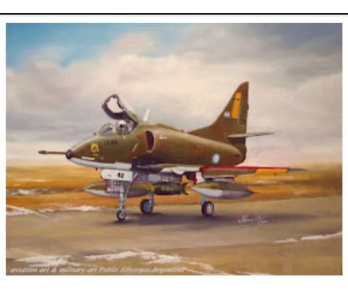 Skyhawk A4-b/q Esc 1/48 Fuerza Aérea Argentina/a.r.a