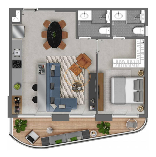 Apartamento Com 3 Dormitório(s) Localizado(a) No Bairro Centro Em São Paulo / São Paulo - 6237:911595