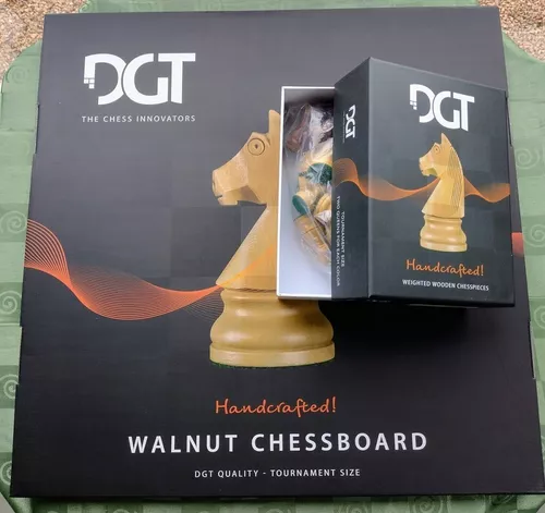 Tabuleiro Eletronico Dgt Board - Walnut - Pronta Entrega