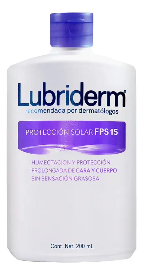 Crema Corporal Lubriderm® Protección Solar Uv 15 200 Ml N/a