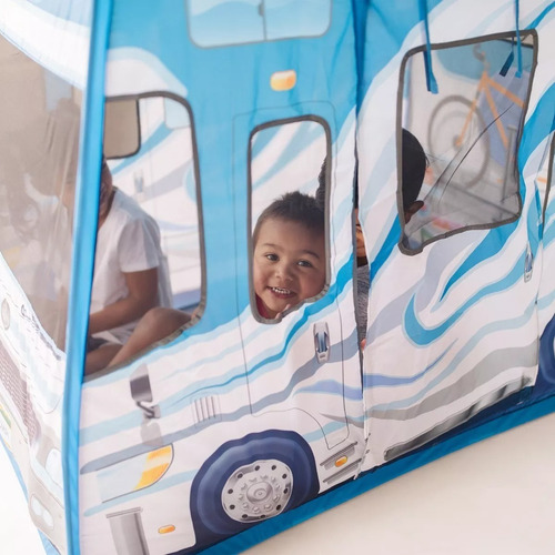 Para Niños Tipo Camper Melissa & Doug 120x78x100 Cms Color Azul