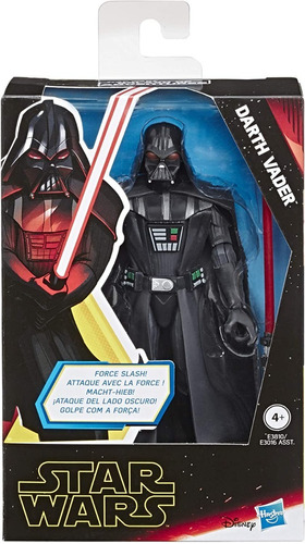 Star Wars Galaxy Of Adventures Darth Vader Con Sable De Luz