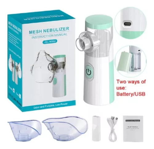 Nebulizador Portatil Inhalador Aerocamara Nebulizador Asma.