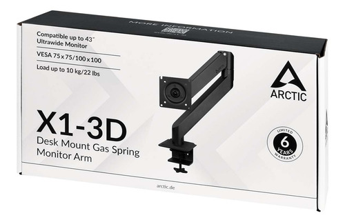 Rack A Gas Para Monitor Pc X1-3d Arctic