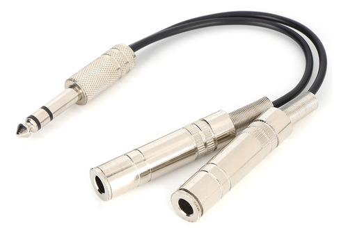 Cable Hembra Doble De 6,35 Mm A 6,35 Mm Con Blindaje De 2 Hi
