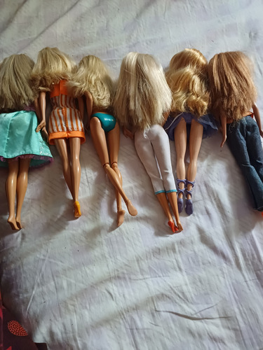 Lote De Bonecas Barbie. (Usado)