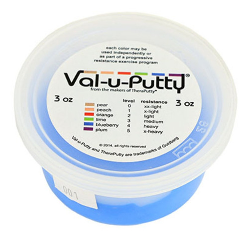 Masa De Ejercicios Val-u-putty - Arándano - 3 Oz