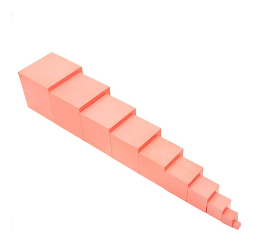 Paquete Bloques Montessori Materiales Sensoriales Torre