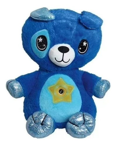 Peluche Star Belly Proyector De Luces 6 Colores Estrellas