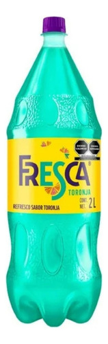 5 Pzas Refresco Fresca Sabor Toronja De 2 L