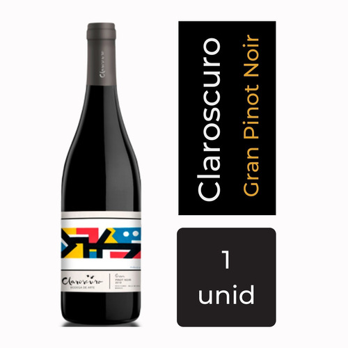 Vino Claroscuro Gran Pinot Noir 750 Ml Mp Drinks