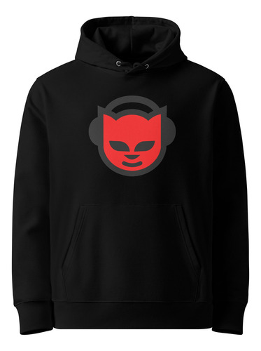 Sudadera Diablito Con Audifonos. Melomano Amor Musical.