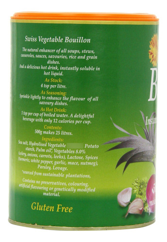 Marigold Health Foods Caldo De Verduras Instantáneas Bouillo
