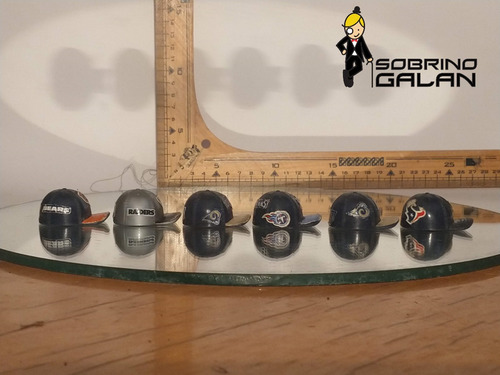 Lote De 6 Mini Cascos Nfl De Marinela (Usado)