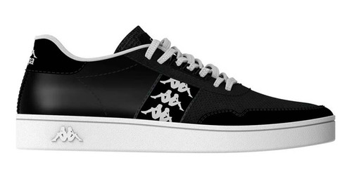 Zapatilla 222 Banda Barnel 5 Black White