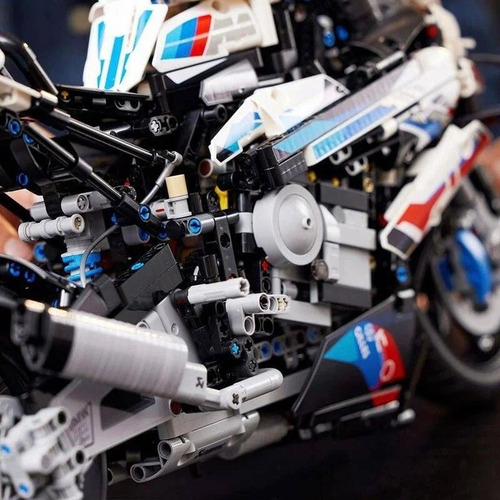 Bloco De Construção Motocicleta Moto Bmw 1000rr, 1920 Peças