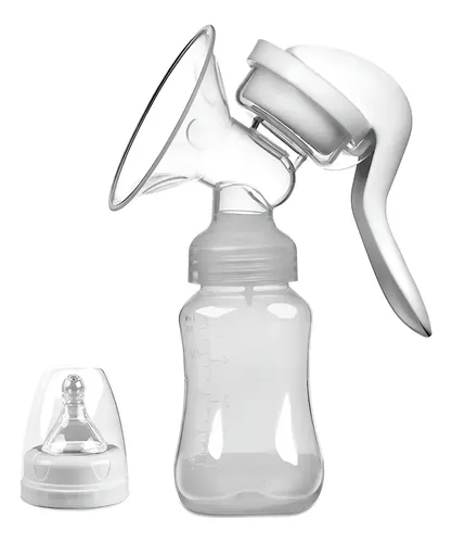Bomba Tira Leite Manual Acompanhado De Mamadeira