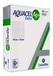 5 Parches Apósitos 100% Aquacel Ag Extra 10x10cm En Stock