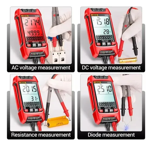 Multimetro Digital Aneng Ez02 Profesional