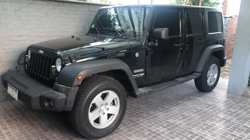 Jeep Wrangler Unlimited 5 Puertas 2019 Negro Excelente!!