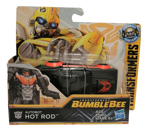 Boneco Transformers - Hot Rod - Bumblebee - Filme