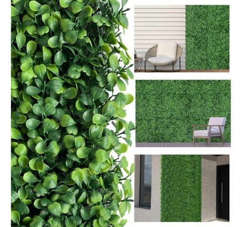 50 Placas Jardim Vertical Artificial Buchinho 60x40cm Planta