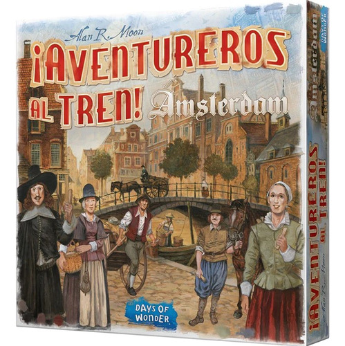 ¡aventureros Al Tren Amsterdam - Juego De Mesa