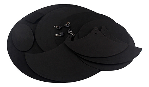 Set De Silenciadores Mute Pads, Tambor Y Cabeza De Platillo