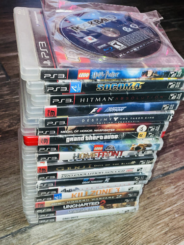 Lote De 20 Juegos Ps3 Fisicos , Buen Estado, Lote A (Usado)