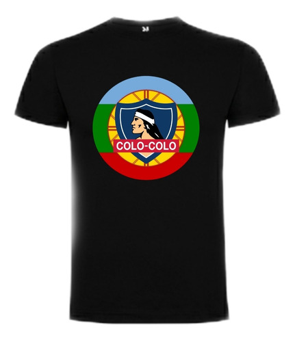 Camiseta Colo Colo Mapuche Niño Adulto Envió Gratis Algodón