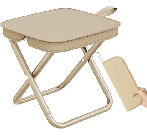 J Taburete Plegable Portátil Estilo Extralargo,cremallera