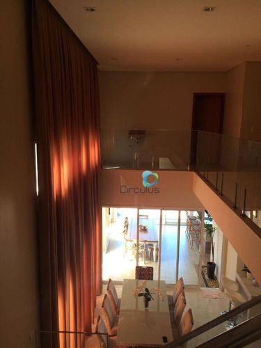 Casa Residencial À Venda, Condomínio Buona Vita, Ribeirão Preto - Ca0911. - Ca0911