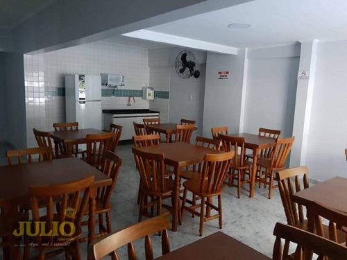 Imagem 6 de 21 de Apartamento A 1 Quadra Da Praia Com Vista Para O Mar Em Praia Grande - Ap1174