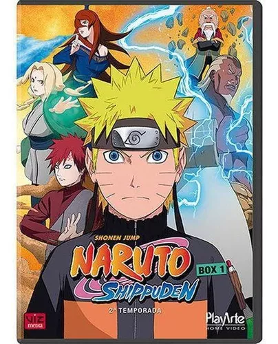 DVD Box - Naruto Shippuden - Segunda Temporada - Box 2 (5 Discos)