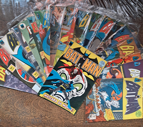 Batman 3a Serie Nos 1 Ao 89 Ebal 1969 Completa Original (Usado)