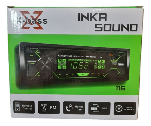 Autoradio X-bass Con Bluetooth 
