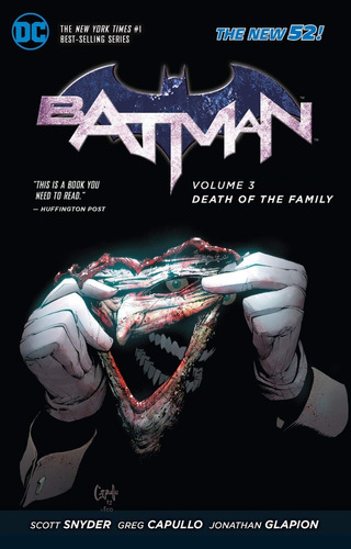 Comic Batman Vol. 3 Death Of The Family Dc Comics Joker