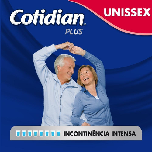 Imagem 7 de 7 de Fralda Adulto Cotidian Plus M Com 18 Unidades