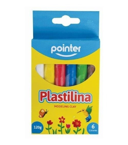 Plastilina Para Niños 6 Colores Juego Didáctico Colegio Niña