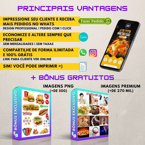 Imagem 9 de 10 de Cardápio Para Espetinhos, Assados E Grelhados 100% Editáve