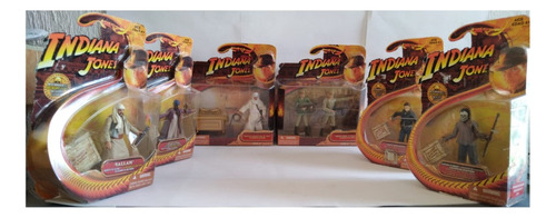 6 Figuras De La Colección De Indiana Jones 2008