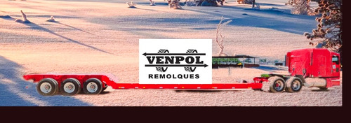 Venpol Lowboy De 3 Ejes Modelo 2024