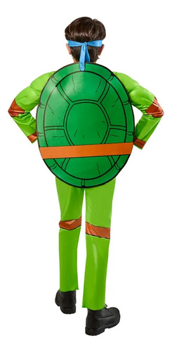 Disfraz Tortugas Ninja 4 En 1 Talla Mediano