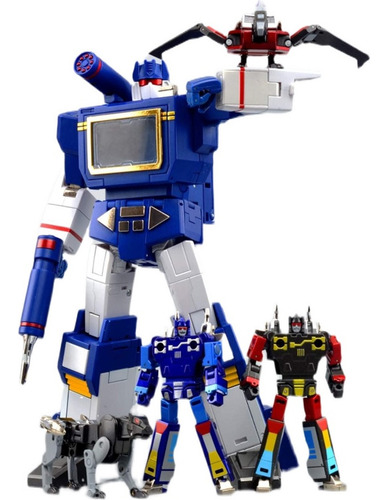 G1 Animated Transformer Soundwave Rp-01 With Rp-01b Tape