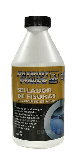 Sellador De Fisuras De Circuito De Agua Patriot Power X 8oz