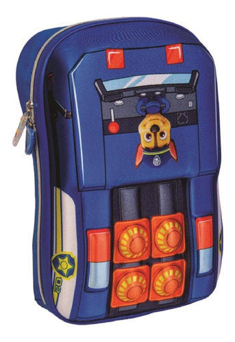 Mochila Kids Con Forma 3d Paw Patrol